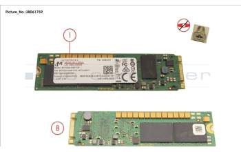 Fujitsu SSD SATA 6G 240GB M.2 N H-P FOR VMWARE für Fujitsu Primergy BX2580 M2