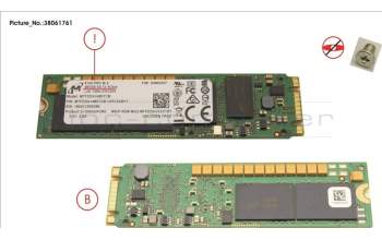Fujitsu SSD SATA 6G 480GB M.2 N H-P für Fujitsu Primergy BX2580 M2