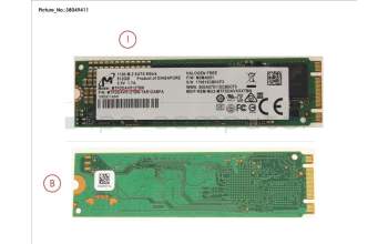 Fujitsu SSD S3 M.2 2280 512GB für Fujitsu Esprimo D757