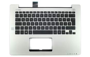 MP-11N56D0-5281W Original Asus Tastatur inkl. Topcase DE (deutsch) schwarz/silber
