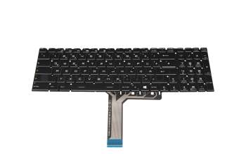 MSI Alpha 17 A4DE/A4DEK (MS-17EK) Original Tastatur DE (deutsch) schwarz