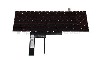 MSI GF66 Katana 12UC/12UCK (MS-1584) Original Tastatur DE (deutsch) schwarz mit Backlight