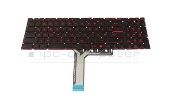 MSI GF75 Thin 10SCXR/10SCXK/10SCSR (MS-17F4) Original Tastatur DE (deutsch) schwarz mit Backlight