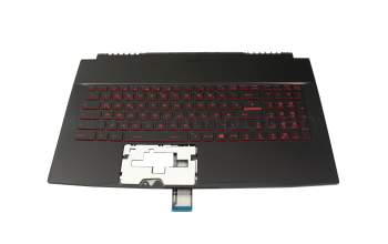 MSI GF75 Thin 10SCXR/10SCXK/10SCSR (MS-17F4) Original Tastatur inkl. Topcase DE (deutsch) schwarz/rot/schwarz mit Backlight