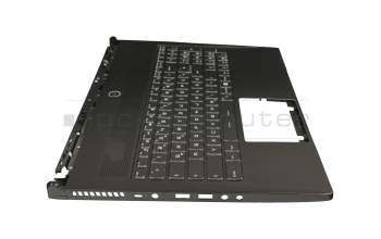 MSI GS60 2QC/2QD/2QE/2PL (MS-16H7) Original Tastatur inkl. Topcase DE (deutsch) schwarz/schwarz mit Backlight