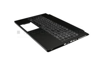MSI GS63 Stealth 8RC/8RD (MS-16K6) Original Tastatur inkl. Topcase DE (deutsch) schwarz/schwarz mit Backlight