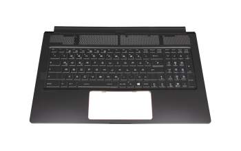 MSI GS75 Stealth 10SD/10SES (MS-17G3) Original Tastatur inkl. Topcase DE (deutsch) schwarz/schwarz mit Backlight