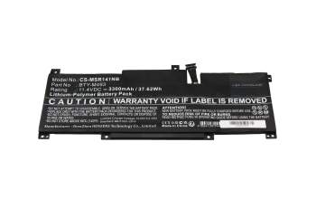 MSI Modern 14 B11RBSW (MS-14D2) Replacement Akku 37,6Wh