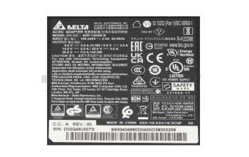 MSI Prestige 14 AI Studio C1UDXG (MS-14N2) Original USB-C GaN-Netzteil 140,0 Watt kantige Bauform