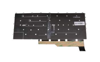 MSI Summit E13 Flip (MS-13P2) Original Tastatur DE (deutsch) weiß mit Backlight