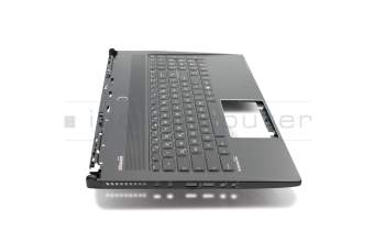 MSI WS60 6QJ/6QI/6QH/7RJ (MS-16H8) Original Tastatur inkl. Topcase DE (deutsch) schwarz/schwarz mit Backlight