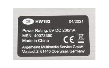 Medion Akoya E27401 Tastatur (DE) u. Maus Set, kabellos