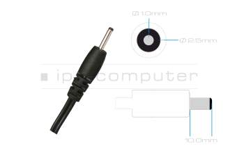 Medion Akoya E4242 (N14H) Original Netzteil 15,0 Watt EU Wallplug abgerundete Bauform