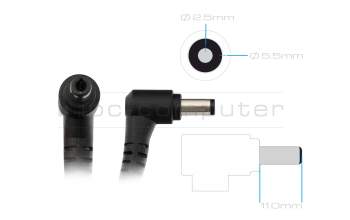 Medion Erazer X7613 (MS-1772) Original Netzteil 90,0 Watt abgerundete Bauform