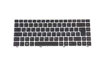Mifcom V4 (N131WU) (ID: 7255) Original Tastatur DE (deutsch) schwarz mit Backlight
