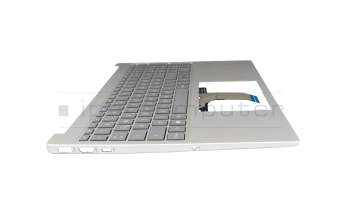 N40796-041 Original HP Tastatur inkl. Topcase DE (deutsch) grau/silber