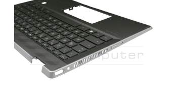 NBLBJA Original HP Tastatur inkl. Topcase DE (deutsch) schwarz/schwarz mit Backlight