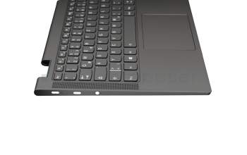 NBX0001QF10 Original Lenovo Tastatur inkl. Topcase DE (deutsch) grau/grau mit Backlight