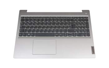 NBX0001SB10 Original Lenovo Tastatur inkl. Topcase DE (deutsch) grau/silber