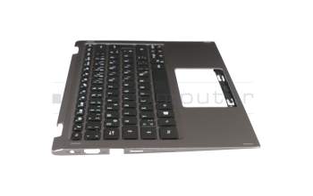NC210110G3851 Original Acer Tastatur inkl. Topcase DE (deutsch) schwarz/grau