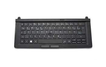 NK.I1213.03B Original Acer Tastatur inkl. Topcase DE (deutsch) schwarz/schwarz mit Mouse-Stick