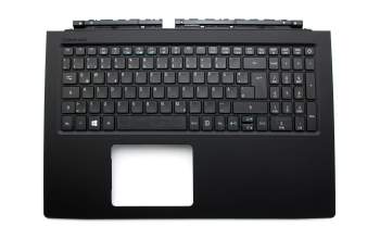 NK.I1517.02B Original Acer Tastatur inkl. Topcase DE (deutsch) schwarz/schwarz mit Backlight