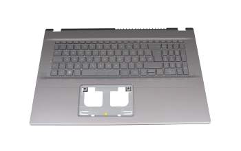 NK17170KT Original Acer Tastatur inkl. Topcase DE (deutsch) grau/grau mit Backlight