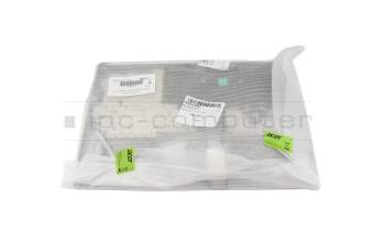 NKI11130LY Original Acer Tastatur inkl. Topcase CH (schweiz) schwarz/silber