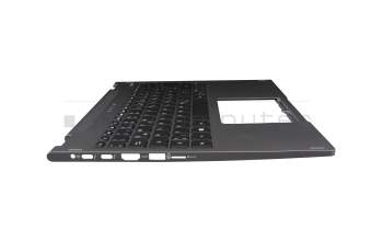 NKI131304J Original Acer Tastatur inkl. Topcase DE (deutsch) schwarz/grau mit Backlight