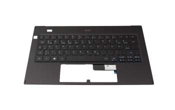 NKI13130FA Original Acer Tastatur inkl. Topcase DE (deutsch) schwarz/blau/schwarz mit Backlight