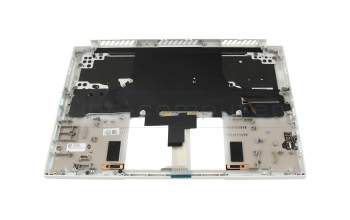 NKI131315V Original Acer Tastatur inkl. Topcase DE (deutsch) weiß/weiß mit Backlight (ohne Stiftfach)
