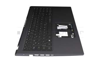NKI151310N Original Acer Tastatur inkl. Topcase DE (deutsch) schwarz/schwarz mit Backlight