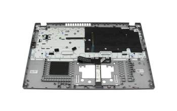 NKI151320E Original Acer Tastatur inkl. Topcase DE (deutsch) silber/silber mit Backlight