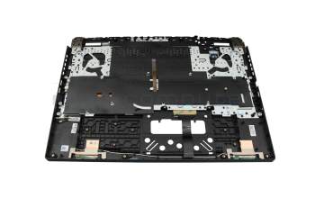 NKI151334C Original Acer Tastatur inkl. Topcase CH (schweiz) schwarz/transparent/schwarz mit Backlight