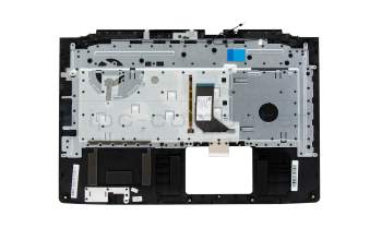 NKI151702B Original Acer Tastatur inkl. Topcase DE (deutsch) schwarz/schwarz mit Backlight