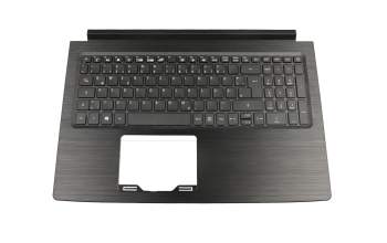 NKI151708B Original Acer Tastatur inkl. Topcase DE (deutsch) schwarz/schwarz