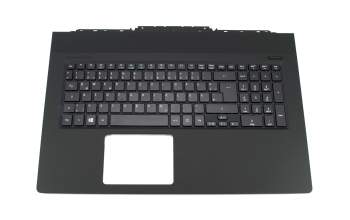 NKI17170FZ Original Acer Tastatur inkl. Topcase DE (deutsch) schwarz/schwarz mit Backlight