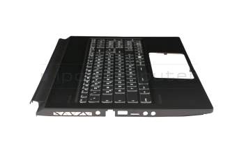 NSK-FCBBN Original Darfon Tastatur inkl. Topcase DE (deutsch) schwarz/schwarz