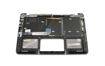 NSK-WB90G Original Asus Tastatur inkl. Topcase DE (deutsch) schwarz/grau mit Backlight