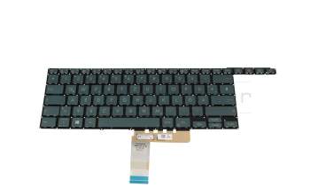 NSK-WX0BU Original Darfon Tastatur DE (deutsch) blau mit Backlight