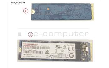 Fujitsu SSD S3 M.2 2280 X400 128GB für Fujitsu Esprimo D957