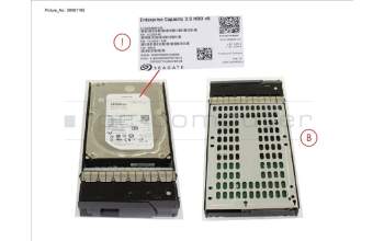 Fujitsu NTW:X339A DSK DRV,2TB,7.2K,12GB,DS212C,FAS2620