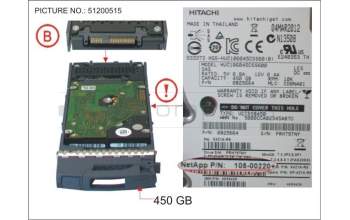Fujitsu NTW:X421A-R5 DISK DRIVE,SAS,450GB,10K,6GB,2.5\",DS2246