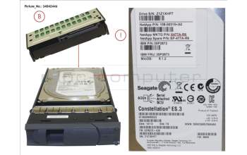 Fujitsu NTW:X477A-R6 DISK DRIVE,4TB 7.2K,DS4246,FAS2220/2240