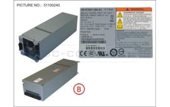 Fujitsu NTW:X518A-R6 POWER SUPPLY / FAN F. DS424X SHELF