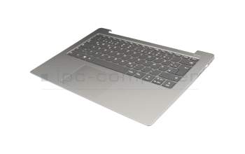 PC4C-GE Original Lenovo Tastatur inkl. Topcase DE (deutsch) grau/silber