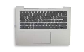 PC4CP-GE Original Lenovo Tastatur inkl. Topcase DE (deutsch) grau/silber