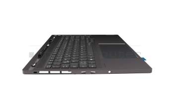PH5CLXB-GE Original Lenovo Tastatur inkl. Topcase DE (deutsch) grau/grau mit Backlight