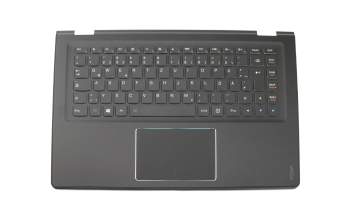 PK130YC1A19 Original Lenovo Tastatur inkl. Topcase DE (deutsch) schwarz/schwarz mit Backlight