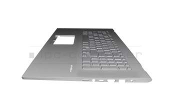 PK131D53A11 Original Asus Tastatur inkl. Topcase DE (deutsch) silber/silber mit Backlight